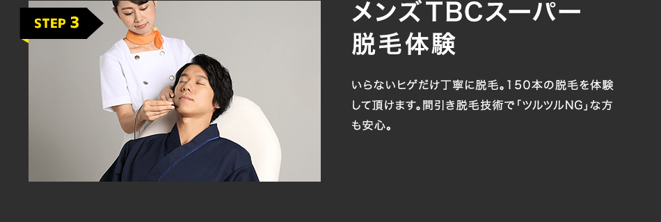 メンズtbc 楽天 ヒゲ脱毛体験で200ポイントプレゼント